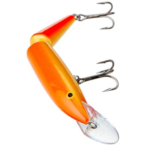Rapala Jointed 13 Fishing lure, 5.25-Inch, Gold Fluorescent Red