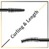 7C SEVENCROWN Brown Mascara Curling & Length Waterproof Mascara Set | Vegan & Cruelty-Free | Holiday Gift for Beauty Lovers