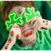 UVUXO St.Patrick's Day Temporary Tattoos for kids - 10 Sheets St Patricks Day Party Supplies Shamrock Temporary for Girls Boys St.Patrick's Day Party Supplies Gifts for Kids