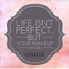 Giselle Cosmetics Loose Powder Mineral Foundation for Full Facial Coverage, Girl's Best Friend (Light), 0.18 oz.