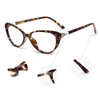 MARE AZZURO Progressive multifocal Blue Light Blocking Reading Glasses For Women Cateye 0 1.0 1.5 2.0 2.5 3.0 3.5 4.0 (Brown, 2.50)