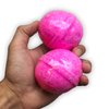 Lady Balls Bath Bombs - Funny Vintage Model Design - XL Bath Fizzers for Women - Giant, Pink, Handcrafted, 2 pk