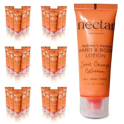 World Amenities Body Lotion | 25 Count 1 oz Mini Travel Size Toiletries with Flip Top Cap Hotel Amenities Airbnb Rentals Suitable for All Skin Types