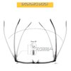 Kerecsen 4 Pack Reading Glasses for Women/Men Spring Hinges Readers Glasses Lightweight Eyeglasses (4 Pack Black, 2.75)