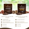 Real Mushrooms Unsweetened Organic Hot Chocolate Mix with 5 Defenders (Turkey Tail, Chaga, Maitake, Shiitake, & Reishi Mushroom) - Organic Cacao Powder - Vegan Mushroom Supplement, 15 Servings