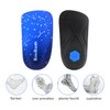 RooRuns Orthotic Inserts 3/4 Length, High Arch Support Foot Insoles for Over-Pronation Plantar Fasciitis Flat Feet Heel Pain Relief Shoe Inserts for Running Sports,S(Men 5-6/Women 6-7)