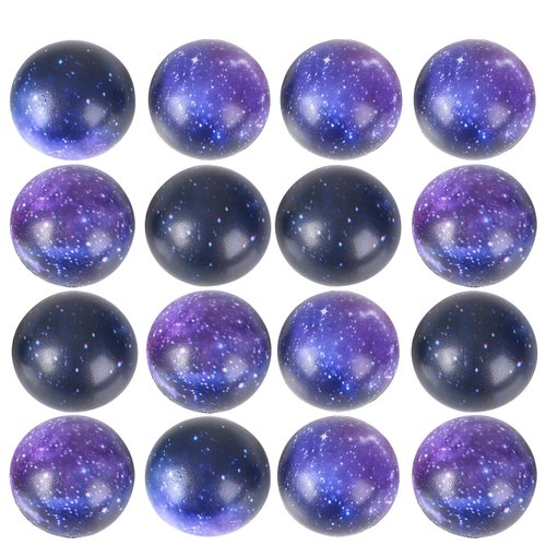 Galaxy Stress Balls for Kids - Pack of 24 Bulk - Squeeze Anxiety Fidget Sensory Balls for Childre...
