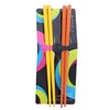 2 Sets of Wooden Hair Sticks Chopsticks - Orange & Yellow