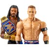 Mattel WWE Roman Reigns vs John Cena Championship Showdown Action Figure 2-Pack with Universal Championship, 6-inch