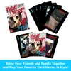 AQUARIUS Friday the 13th Playing Cards - Friday the 13th Themed Deck of Cards for Your Favorite Card Games - Officially Licensed Friday the 13th Merchandise & Collectibles