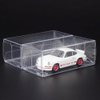 50 PCS 1/64 Scale Model Car Display Case Transparent Toy Car Display Boxes Square Clear PVC Plastic Boxes 1/64 Protector Clear Cases for Hot Wheels and Matchbox Collectors