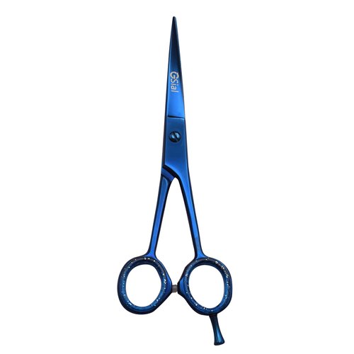 Hair Cutting Scissor Barber Shears Beauty Scissor Blue Hair Cutting Scissor for Men & Women Hair Trimming Scissor Hair Cutting Tool