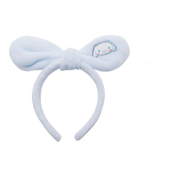 G-Ahora Cartoon Kitty Headband Makeup Regular Hair Bands Wash Face Take Shower Non Slip Hair Wrap for Women (blue, one size)