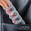 Pill Organizer box Case, 7 daily container compartments, Weekly dosis boxes, Medicine Holder, Ideal for Medication, Vitamin, Supplement, Perfect for travel, Ideal for purse BS0090J