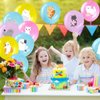 36 Pcs Cat Theme Party Latex Balloons Animal Cat Print Decorations Cartoon Cat Party Favors for Boy Girls Cat Kitty Theme Birthday Party Decorations Supplies, 12 Inches(Cartoon Style)