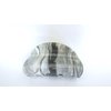 Mixed black gray white marbled hair claw clip