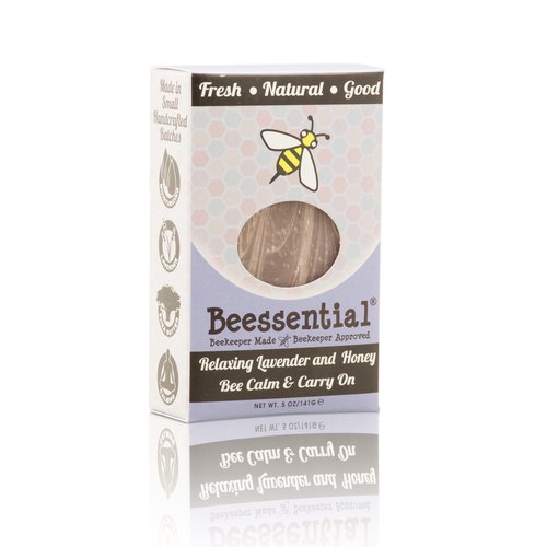 Beessential Relaxing Bar Soap, Lavender And Honey, 5 Ounce