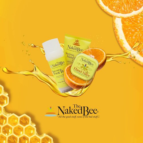 The Naked Bee Orange Blossom Honey Foam Soap (12oz) Liquid Foaming Hand Soap - Mild Cleanser to Reduce Dryness - Gentle Foam Soap for Clean and Soft Hands