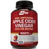 Apple Cider Vinegar Capsules with The Mother - 120 Vegan ACV Pills - Best Supplement for Healthy Weight Loss, Diet, Keto, Digestion, Detox, Immune - Powerful Cleanser & Appetite Suppressant Non-GMO