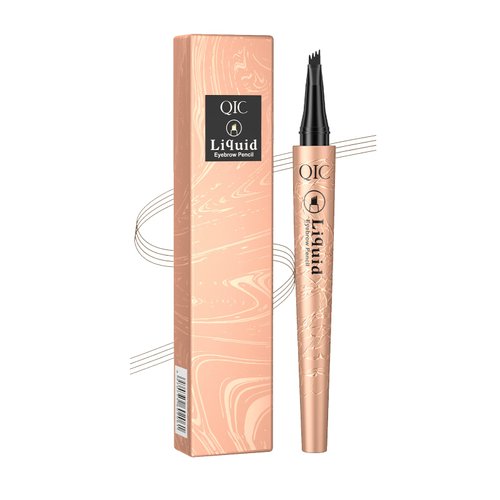 ObiPosay Waterproof Light Brown Eyebrow Microblading Pen - Four Point Brow Pen for Natural-Looking Eyebrows, Long-Lasting and Smudge-Proof.(Light Brown/01)