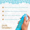 Pure Brazilian - Silk Smoothing Balm With Keratin, Hydrolyzed Silk & Coconut Oil, Anti-Frizz, Nourishing and Strengthening Formula for Silky Smooth Hair, Salon-Quality Treatment, Pack Of 2 (6.78 Oz)