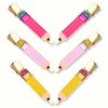 HZEYN Pencil Hair Clip - 6 Pack Teacher Hair Clips Funny Pencil Hair Clips Back To Shool Hair Accessories for Teachers Student