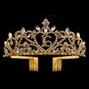 Ella Celebration 16 Tiara Rose Gold 16th Birthday Sweet 16 Party Crown (Gold Tiara)