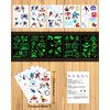 164 Pieces Luminous Ice Hockey Temporary Tattoos, Glow in The Dark Ice Hockey Themed Tattoos Stickers Party Favors for Hockey Party Decorations Supplies