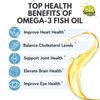 Sprout Source Sea-Harvested Pelagic Omega 3 Fish Oil 1200 mg, 90-Day Supply, High Potency EPA DHA Fatty Acids, Lemon Flavor Omega 3 Softgels for Heart, Eyes and Joint Health - Non-GMO - 90 Count