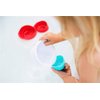 Ubbi Lighthouse Stacking Cups Bath Toys, Includes 6 Cups, Toddler Bathtub Toys, Dishwasher Safe Toddler Toys