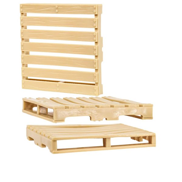 Set of 3 Pallets for Wrestling Action Figures