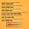 GEAMENT LED Light Kit for The White House - Compatible with Lego Architecture Collection 21054 Building Blocks Model (Model Set Not Included)
