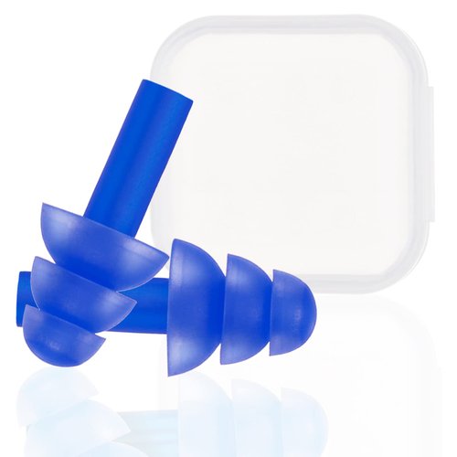 6 Pairs Kids Adults Ear Plugs Swimming Noise Cancelling Reusable Earplugs for Sleeping and Swimming, 6 Assorted Colors(Fresh Colors)