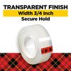 Scotch Transparent Tape with C60 Desktop Dispenser, Versatile, Cuts Cleanly, Engineered for Office and Home Use, 3/4 x 1000 Inches, Boxed, 12 Rolls, 1 Dispenser (600K-C60)