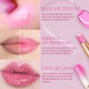BINGBRUSH 2 Pcs Grape Color Changing Lipstick Lip Tinted Queen, PH Mood Long Lasting Labiales Moisturizer Lip Gloss Lip Balm Tinted Magic Lip Stain Makeup Lipstick Set for Women