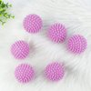 6 Pcs Dryer Balls, 2.5 in Reusable Laundry Soften and Fluff Laundry Washing Balls (Light Purple)