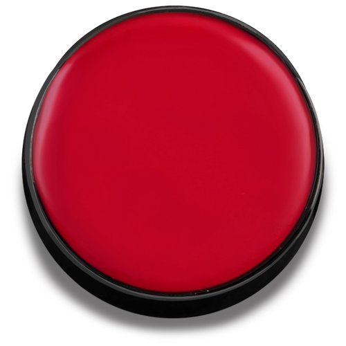 Mehron Makeup Color Cups | Stage, Foundation, Face Paint, Body Paint, Halloween | Face Paint Makeup | Greasepaint .5 oz (14 g) (Red)