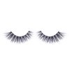 Miss Kiss 1 Pair Lashes 3D Mink Lash Natural Look Eye Lashes Soft Fluffy False Lash Cat Eye Fake Eyelashes Wispy Handmade Lash Strips Pack Can be Reusable 12MM