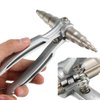 Copper Pipe Tube Expander Hand Expanding Tool Universal Hand Refrigeration Tools Copper Pipe Swaging Tool Tube Expander 1/4-inch 5/16-inch 3/8-inch 1/2-inch 5/8-inch 3/4-inch 7/8-inch