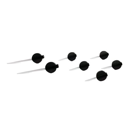 Tanin Auto Electronix 7-Pack of White/Clear Speedometer Gauge Needles | 2003-2006 Chevy/GMC Truck & SUV Instrument Cluster | Set of 7 Needles