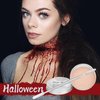 3pcs Halloween SFX Special Effects Makeup Kit,Scar Wax Fake Scar Modeling Wax for Fake Scar and Wound with Spatula Costume SFX Makeup with Sponge&Spatula