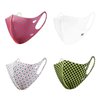 【 4 Pack 】 SW Copper Infused Fabric Face Mask, Resuable,Washable(hand wash), Fashionable, Comportable, Made in Korea (Combo Pack)