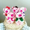 This Little Piggy Finger Puppets for Kids, 5 Pack Plush Finger Puppets Toy, This Little Pig Nursery Rhyme Finger Puppet, Storytelling Theater Role Play, Bedtime Story for Toddlers