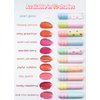 COLORGRAM Fruity Glass Tint 02 Dewy Grapefruit | Korean High Shine Lip Plumper | Glossy Lip Gloss with Subtle Orange Shade | Buildable, Blendable, Moisturizing, Non-Sticky, Long-Lasting, | 0.11 Oz