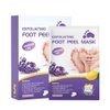 Dr.Pedi Foot Peel Mask (5 Pairs) Natural Exfoliator for Dry Dead Skin, Dry, Cracked Feet, Callus, Spa, for Baby Soft Skin Made with Lavender Extract Women and Men Peeling Exfoliating