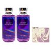 Bath & Body Works Secret Wonderland 2 Pack Shower Gel Bundle with a Lavender Dream Bar Soap