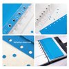 Franklin Covey Portable 7-Hole Punch for Classic Style Day Planner Pages- Plastic, 5mm Hole Diameter,Insert Plastic Punch Diary