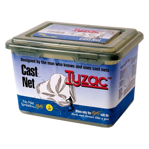 Betts Tyzac Series Cast Net for Bait Fish (3-Feet x 3.5-Inch)