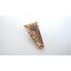 Generic Small copper tone metal blue stone alligator hair claw clip clamp fine hair