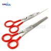 Professional Salon Hair Cutting Thinning Scissors Barber Shears Red Handles